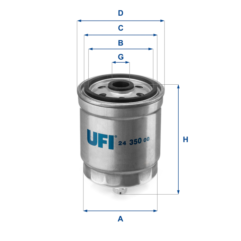 Filtro carburante - UFI