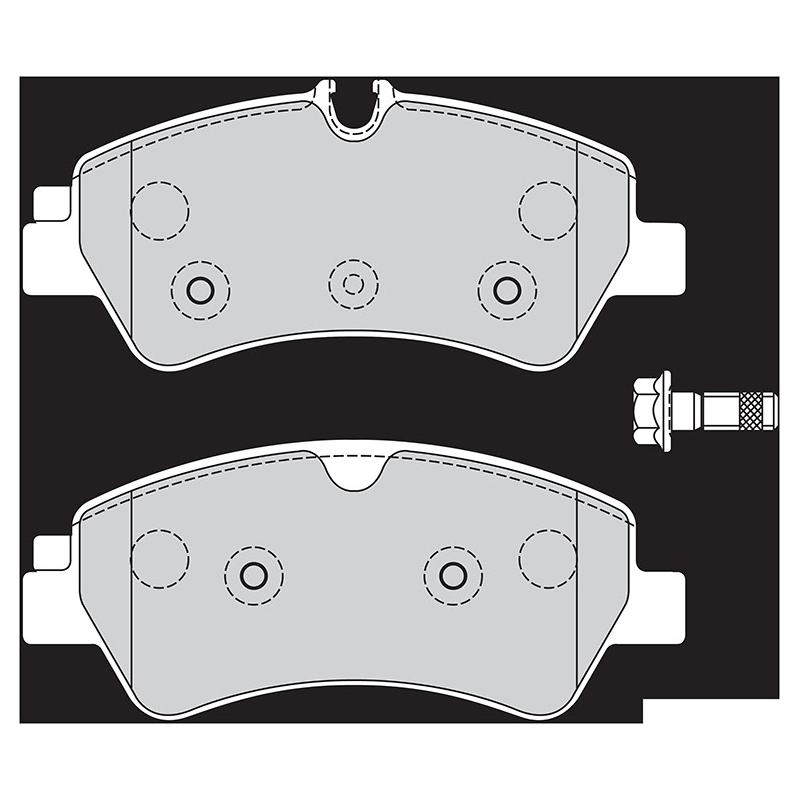 Pastiglie freno asse posteriore - VALEO