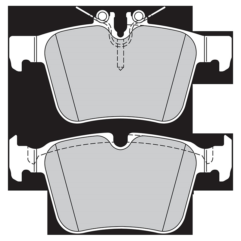 Pastiglie freno asse posteriore - VALEO
