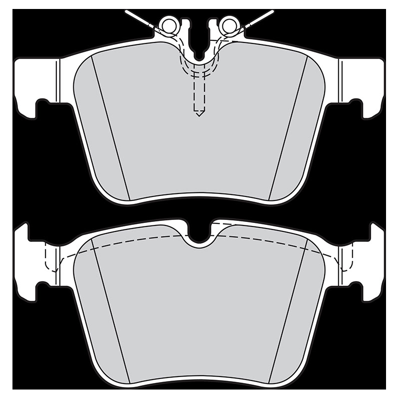Pastiglie freno asse posteriore - VALEO