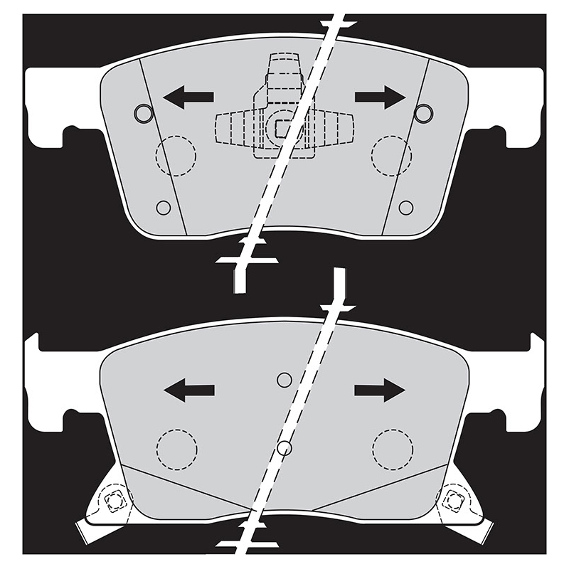 Pastiglie freno asse anteriore - VALEO