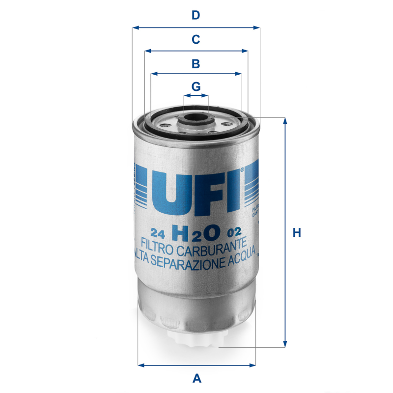 Filtro carburante - UFI