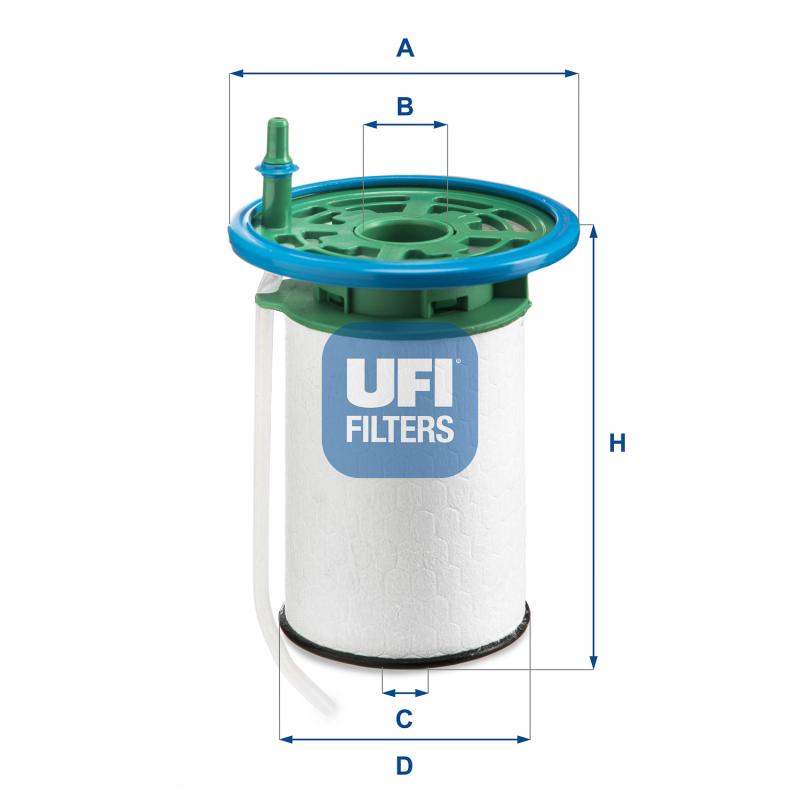 Filtro carburante - UFI