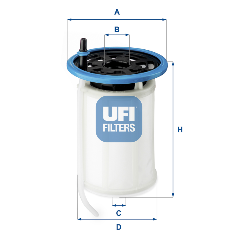 Filtro carburante - UFI