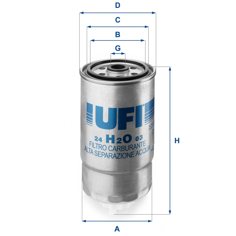 Filtro carburante - UFI