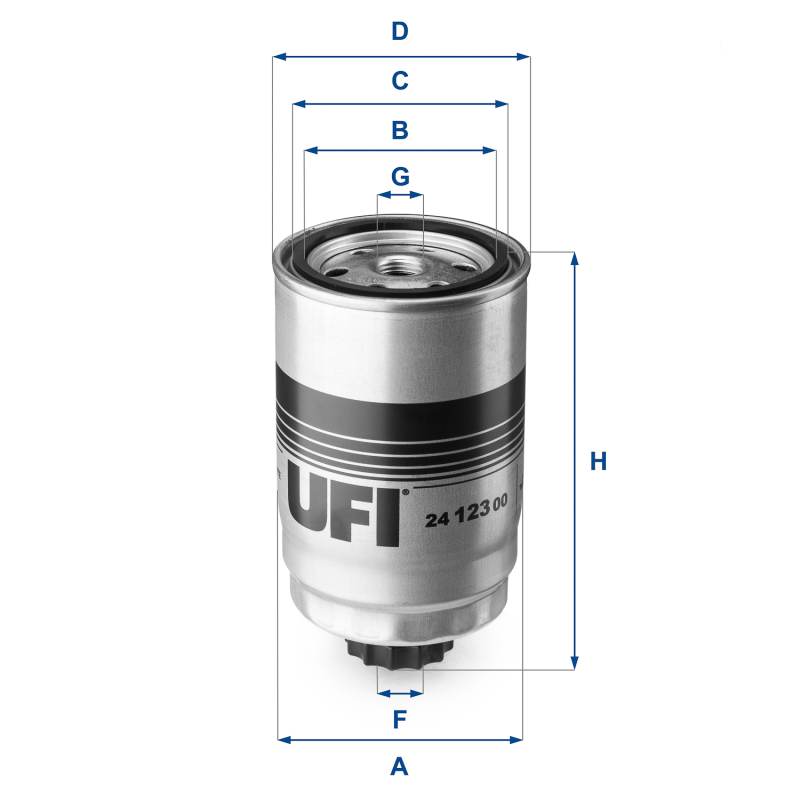 Filtro carburante - UFI