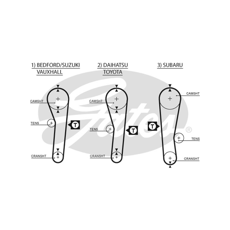 Cinghia/catena distribuzione - GATES
