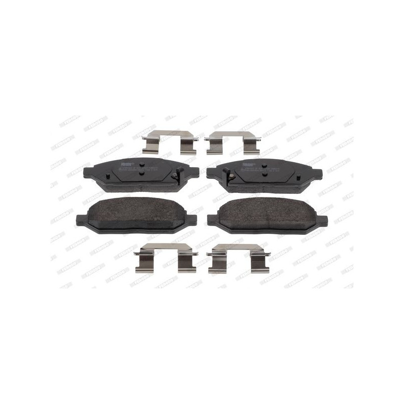 Pastiglie freno asse anteriore - FERODO