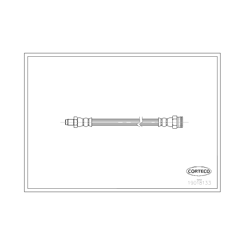 Flessibile freno asse posteriore - CORTECO