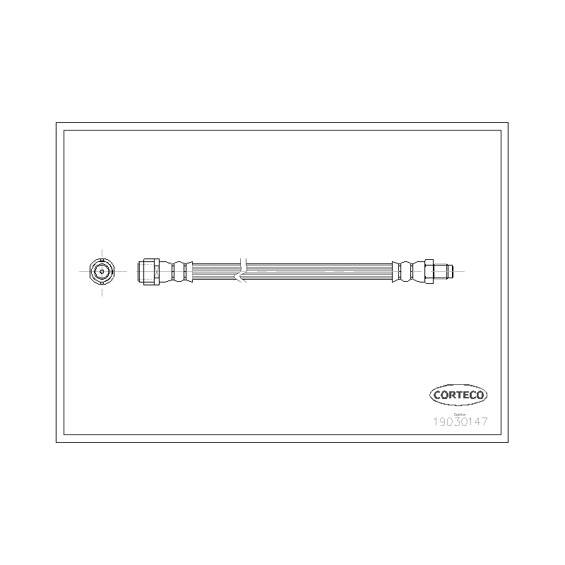 Flessibile freno asse posteriore - CORTECO