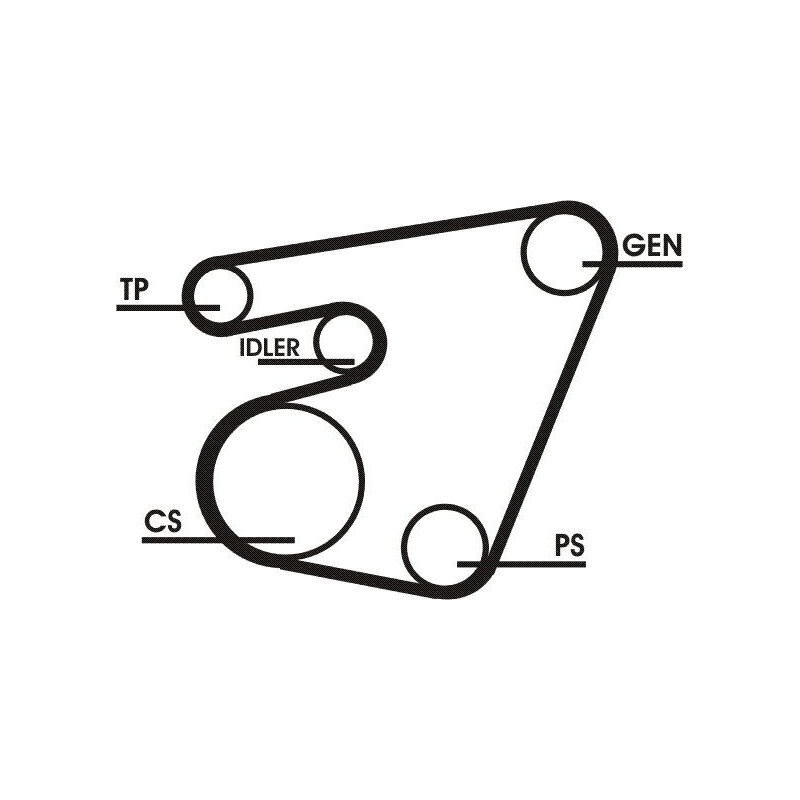 Cinghia trapezoidale - CONTITECH