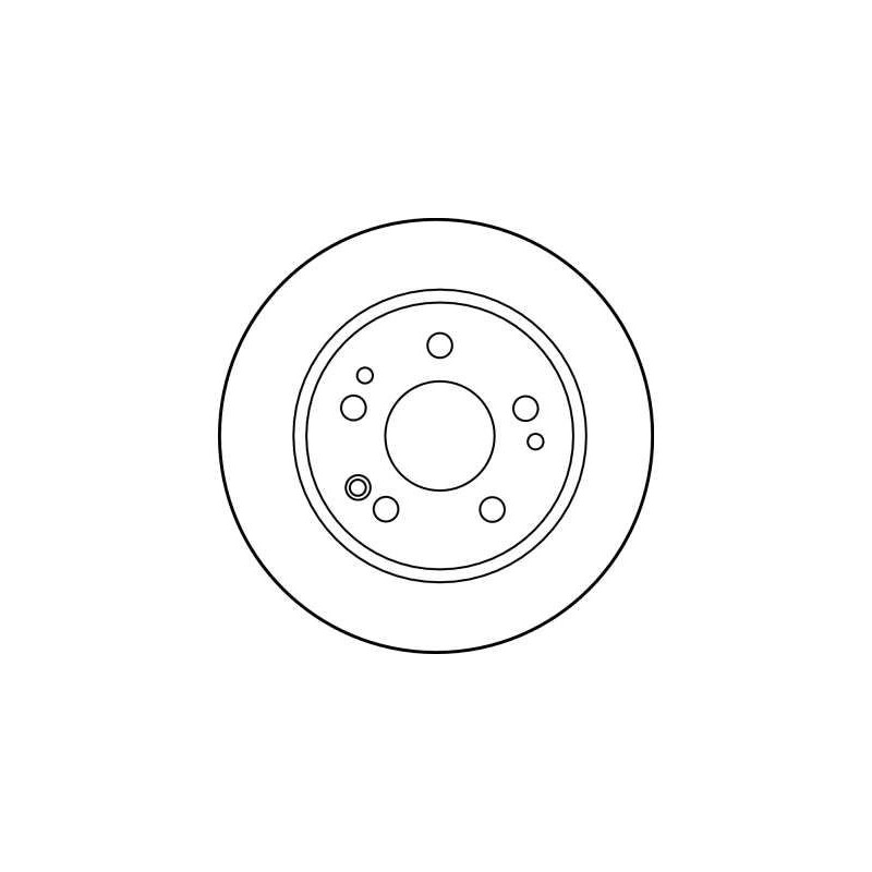 Disco freno asse anteriore - TRW