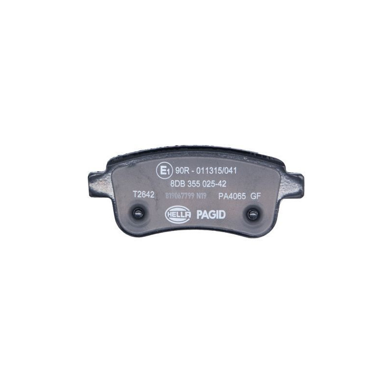 Pastiglie freno asse posteriore - HELLA BRAKE