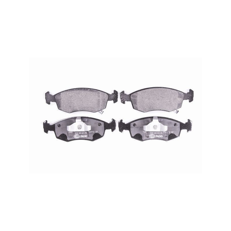 Pastiglie freno asse anteriore - HELLA BRAKE