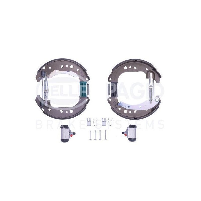 Ganasce freno - HELLA BRAKE