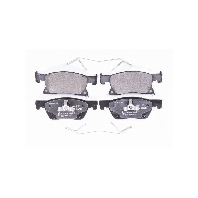 Pastiglie freno asse anteriore - HELLA BRAKE