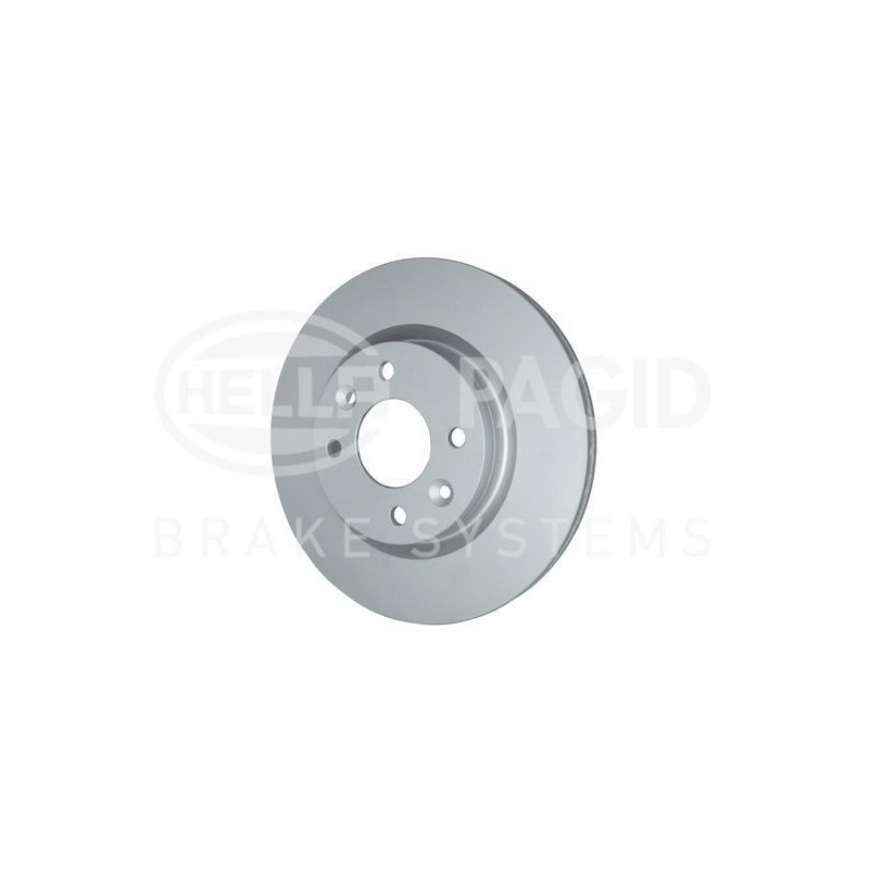 Disco freno asse anteriore - HELLA BRAKE