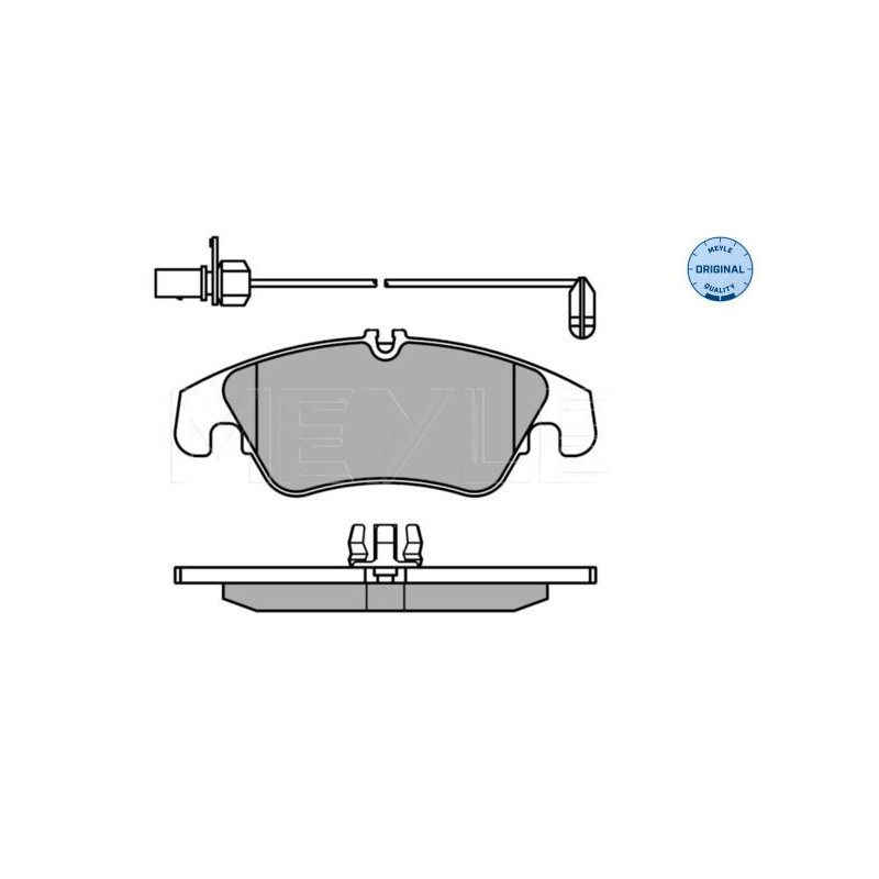 Pastiglie freno asse anteriore - MEYLE