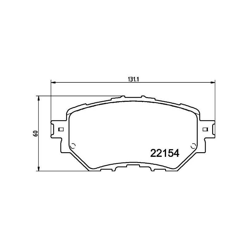 Pastiglie freno asse anteriore - PAGID