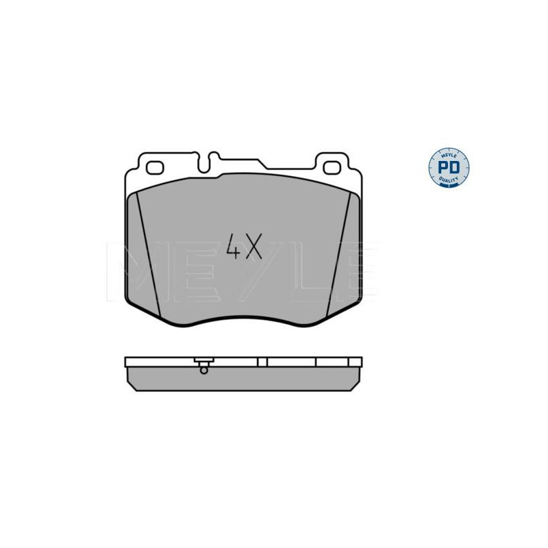 Pastiglie freno asse anteriore - MEYLE