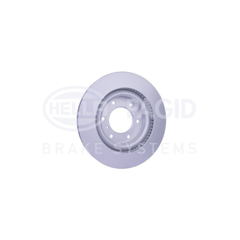 Disco freno asse anteriore - HELLA BRAKE