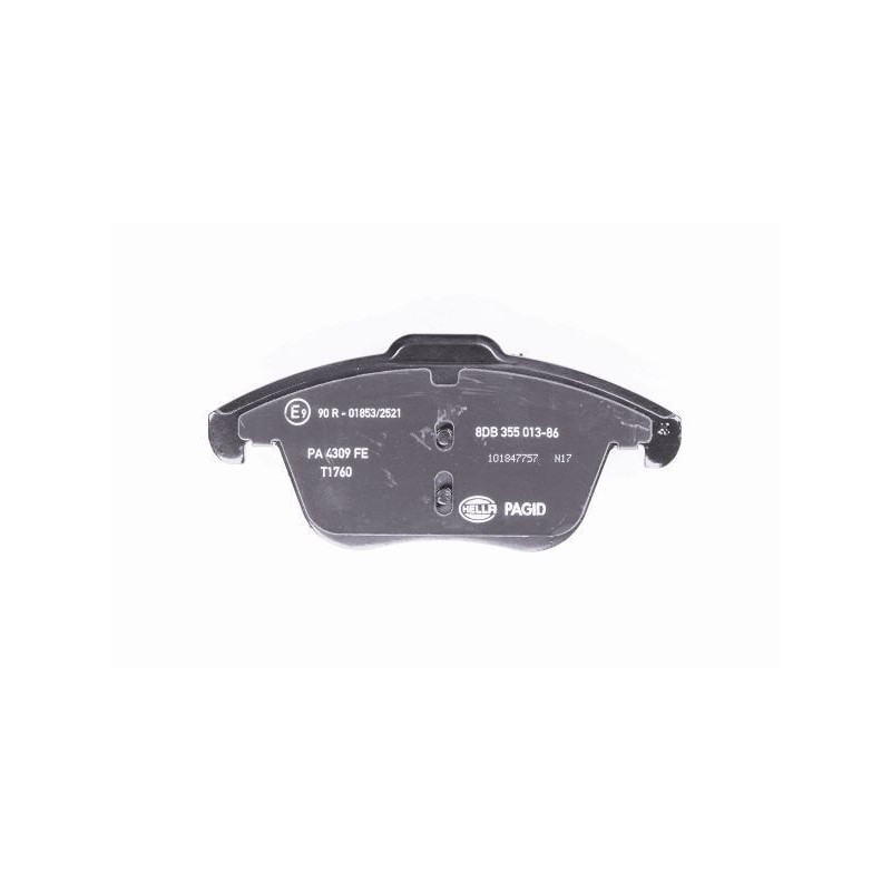 Pastiglie freno asse anteriore - HELLA BRAKE