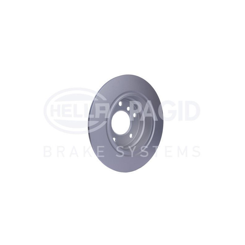 Disco freno asse posteriore - HELLA BRAKE