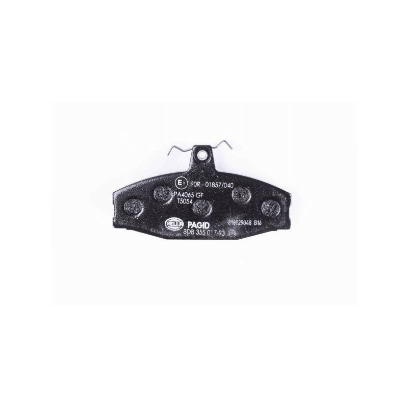 Pastiglie freno asse anteriore - HELLA BRAKE