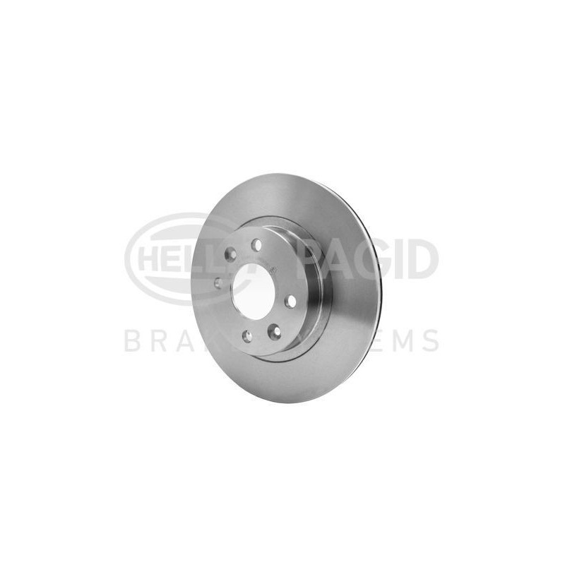 Disco freno asse anteriore - HELLA BRAKE