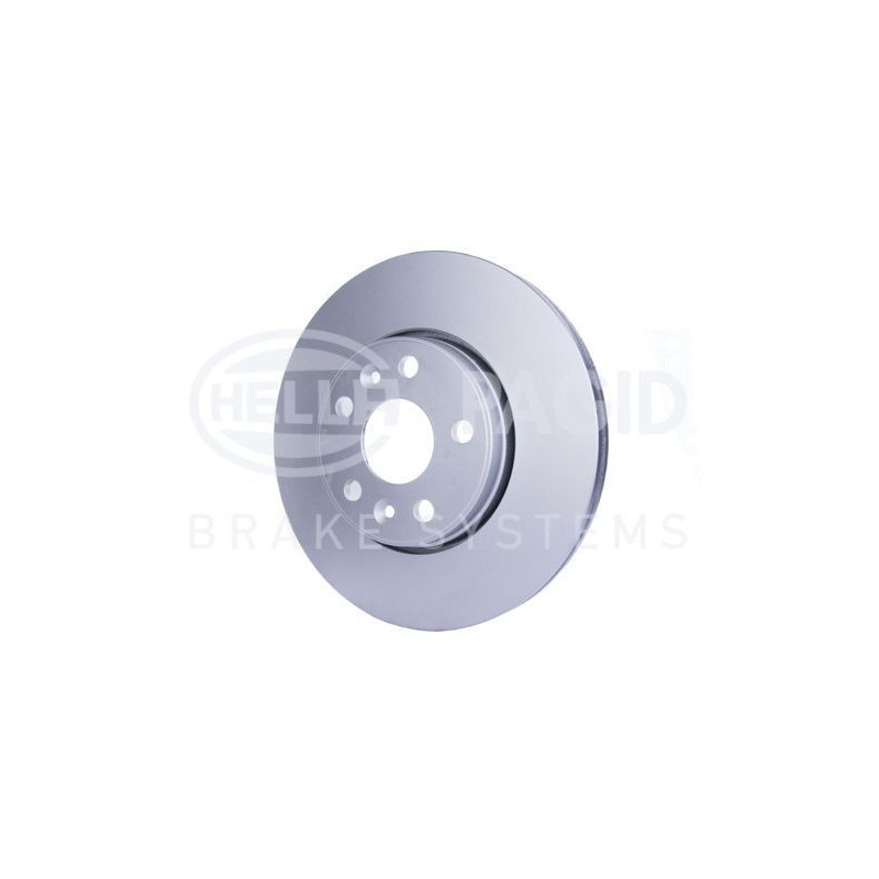 Disco freno asse anteriore - HELLA BRAKE