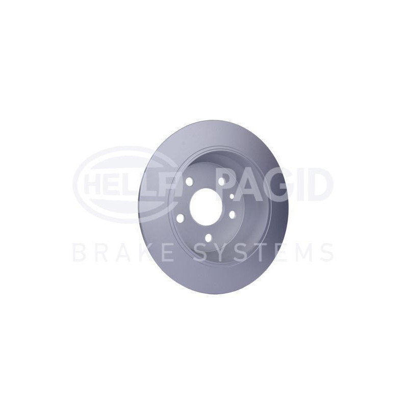 Disco freno asse posteriore - HELLA BRAKE
