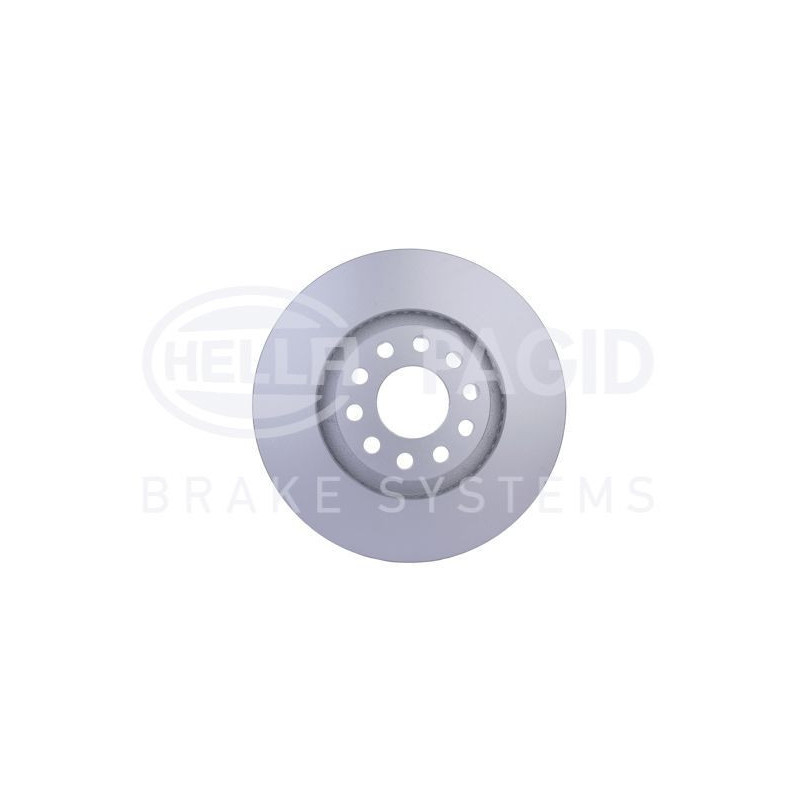 Disco freno asse anteriore - HELLA BRAKE