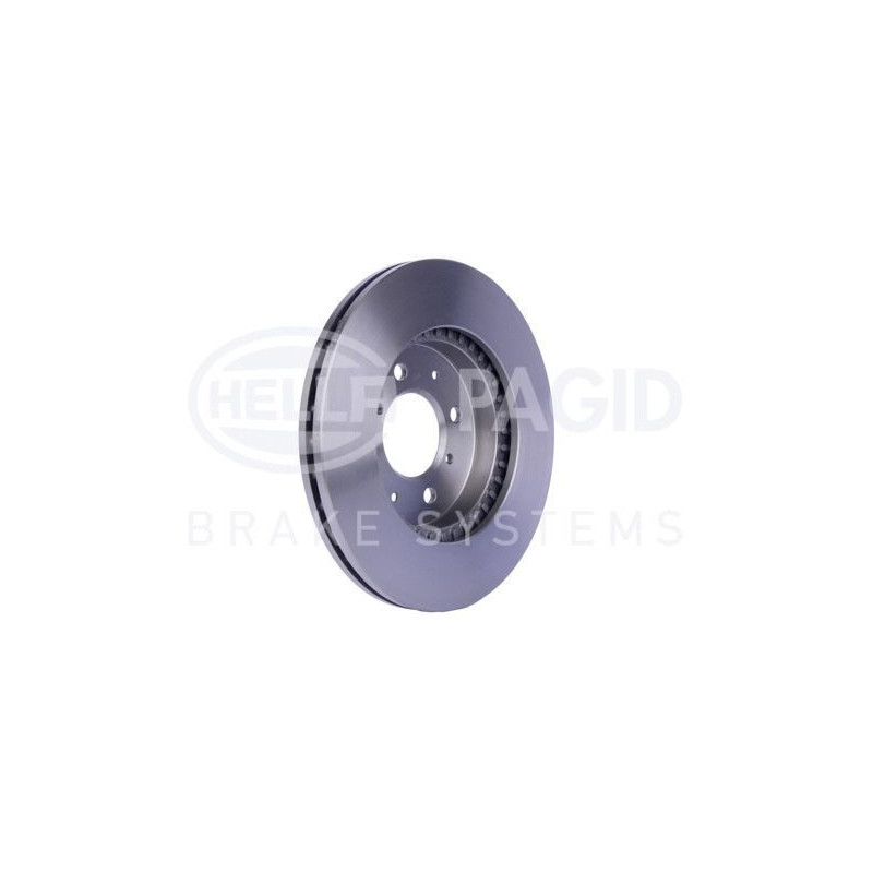 Disco freno asse anteriore - HELLA BRAKE