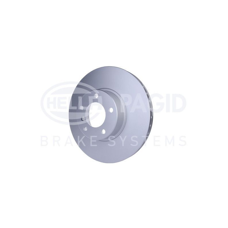 Disco freno asse anteriore - HELLA BRAKE