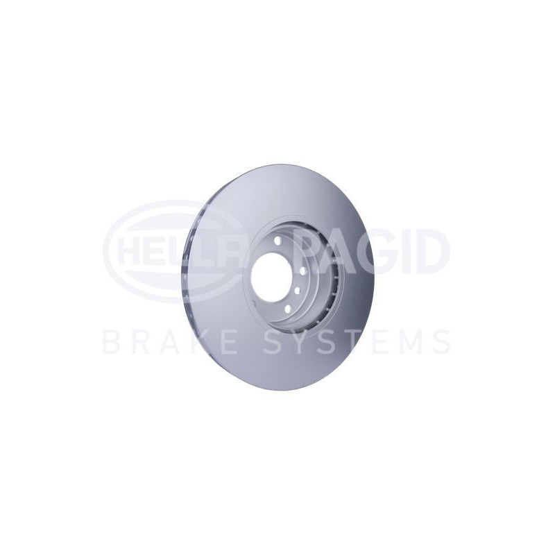 Disco freno asse anteriore - HELLA BRAKE