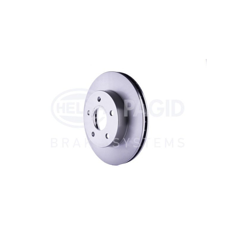 Disco freno asse anteriore - HELLA BRAKE