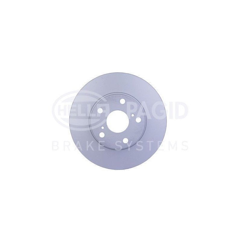 Disco freno asse anteriore - HELLA BRAKE