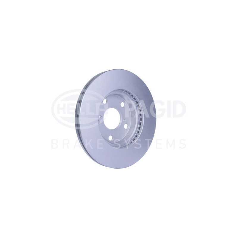 Disco freno asse anteriore - HELLA BRAKE