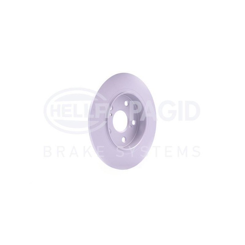 Disco freno asse posteriore - HELLA BRAKE