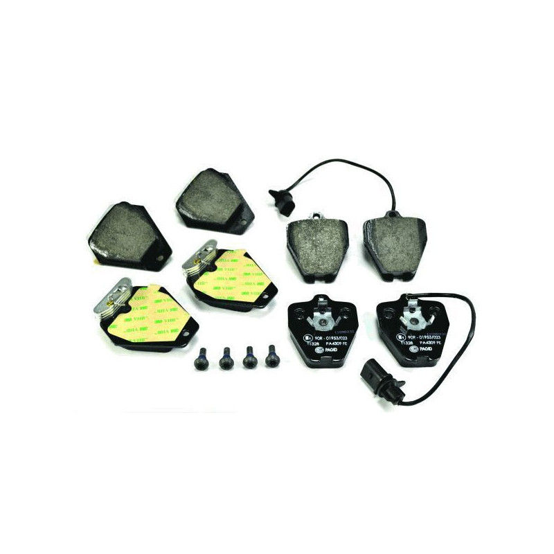 Pastiglie freno asse anteriore - HELLA BRAKE