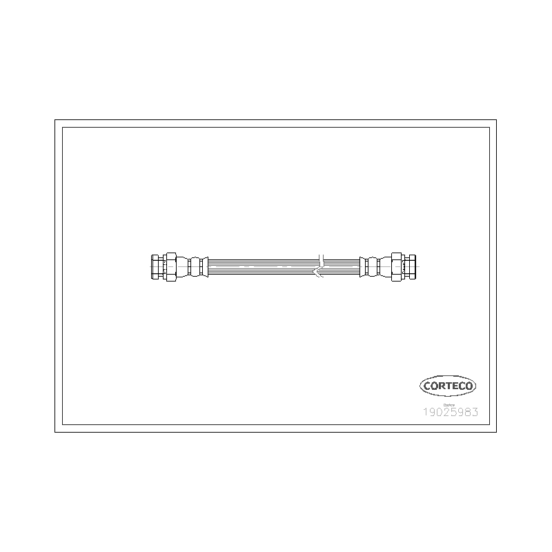 Flessibile freno asse posteriore - CORTECO