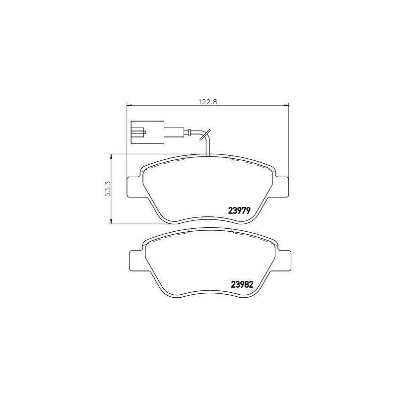 Pastiglie freno asse anteriore - HELLA BRAKE
