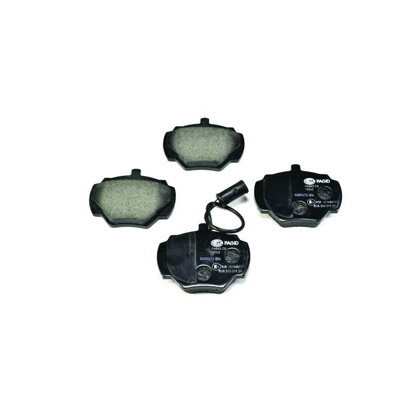 Pastiglie freno asse posteriore - HELLA BRAKE