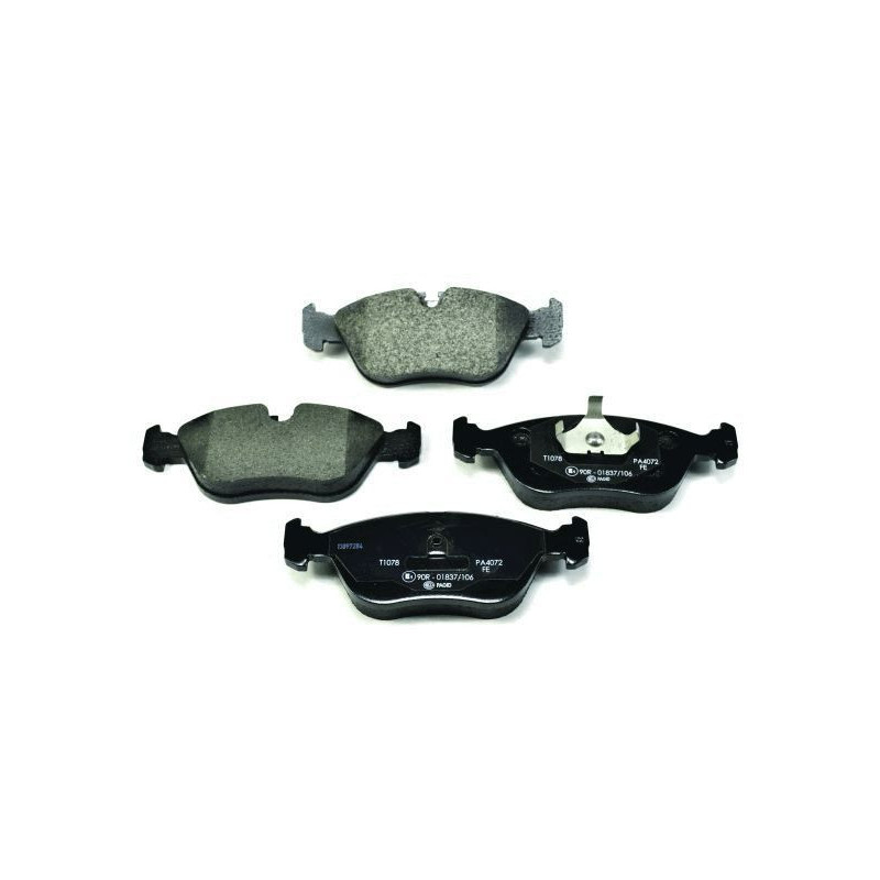 Pastiglie freno asse anteriore - HELLA BRAKE