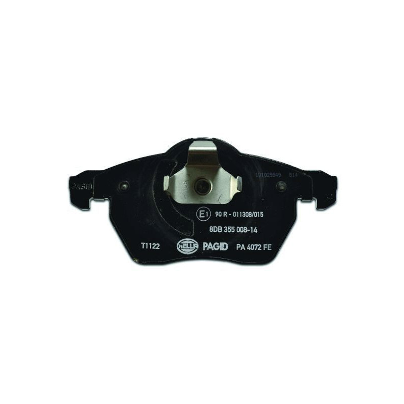 Pastiglie freno asse anteriore - HELLA BRAKE