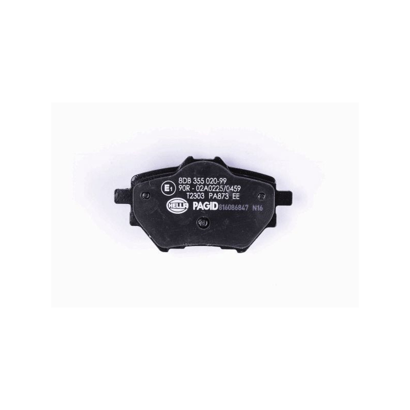 Pastiglie freno asse posteriore - HELLA BRAKE
