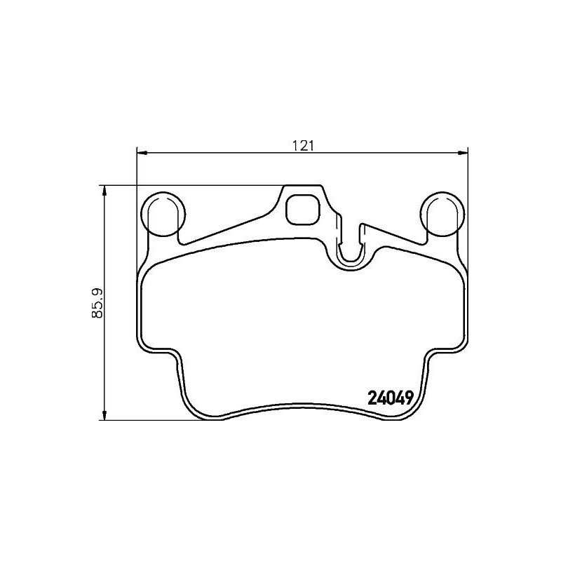 Pastiglie freno asse anteriore - HELLA BRAKE