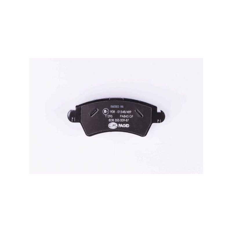 Pastiglie freno asse anteriore - HELLA BRAKE