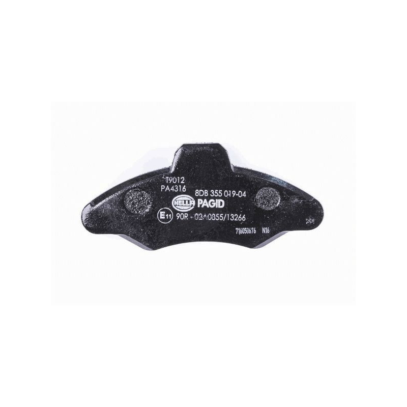 Pastiglie freno asse anteriore - HELLA BRAKE