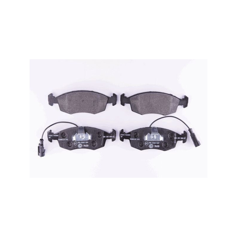 Pastiglie freno asse anteriore - HELLA BRAKE